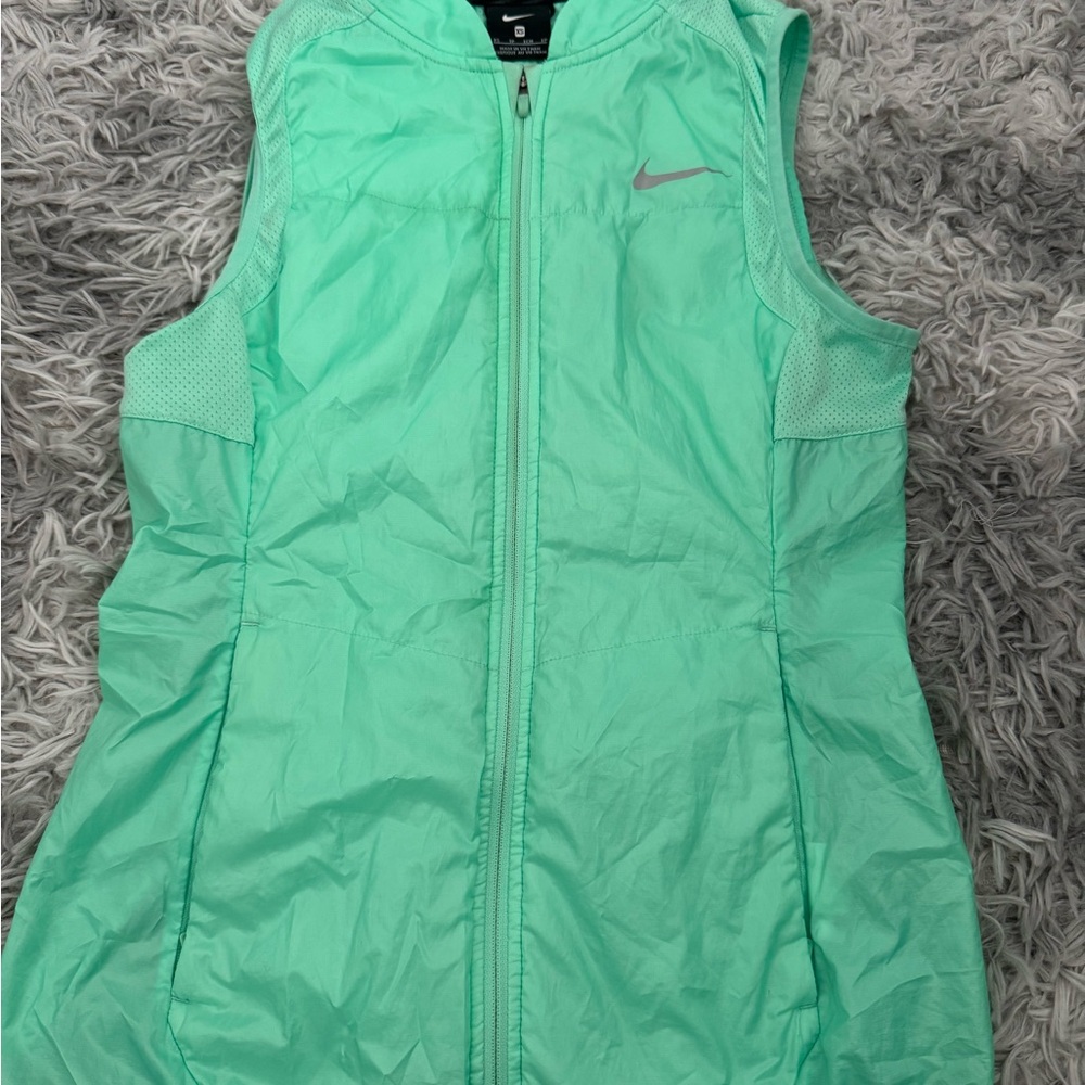 Nike Women's Mint Green Sleeveless Vest (XS)